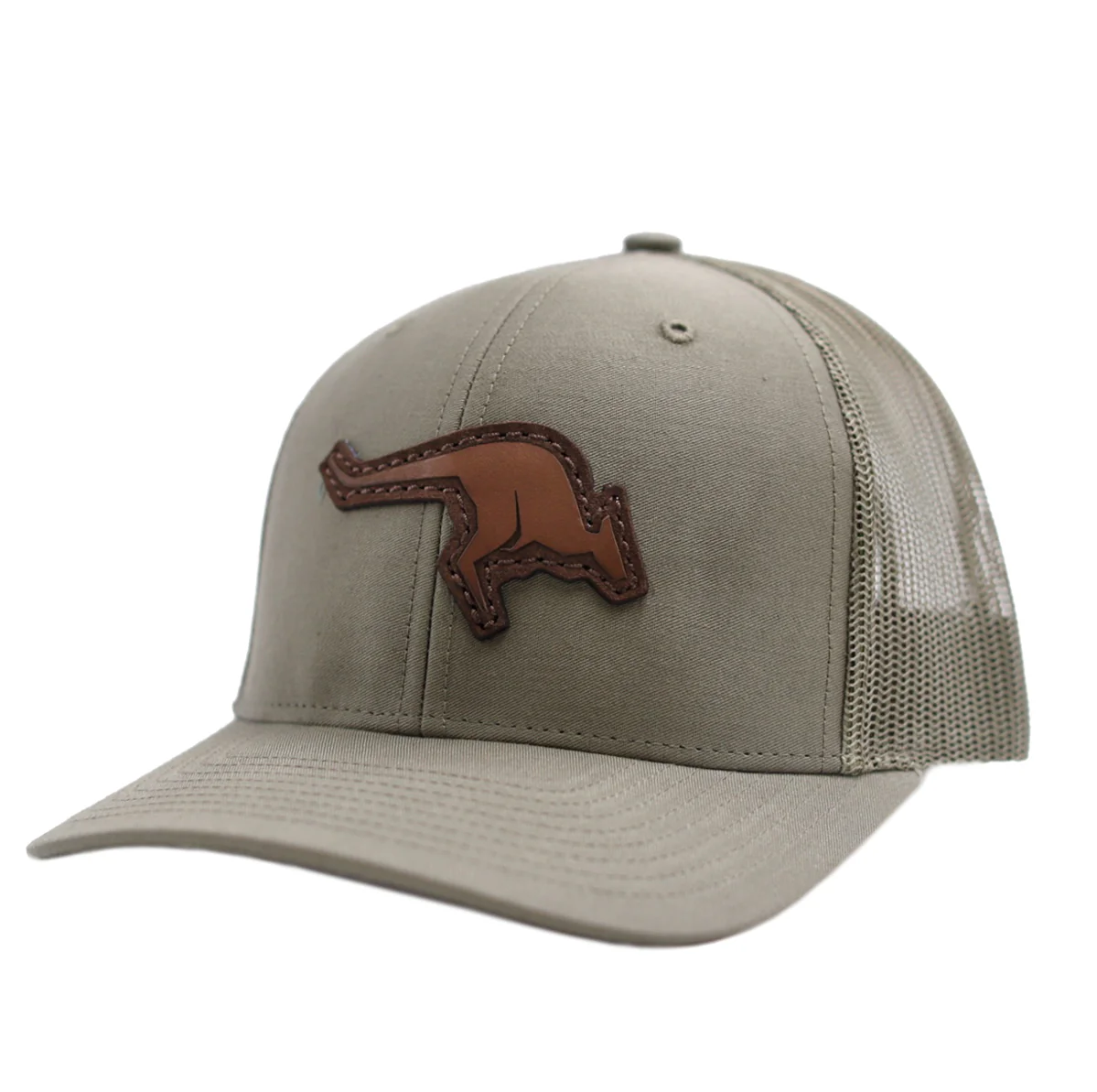 Kangaroo Leather Patch Hat - Image 3