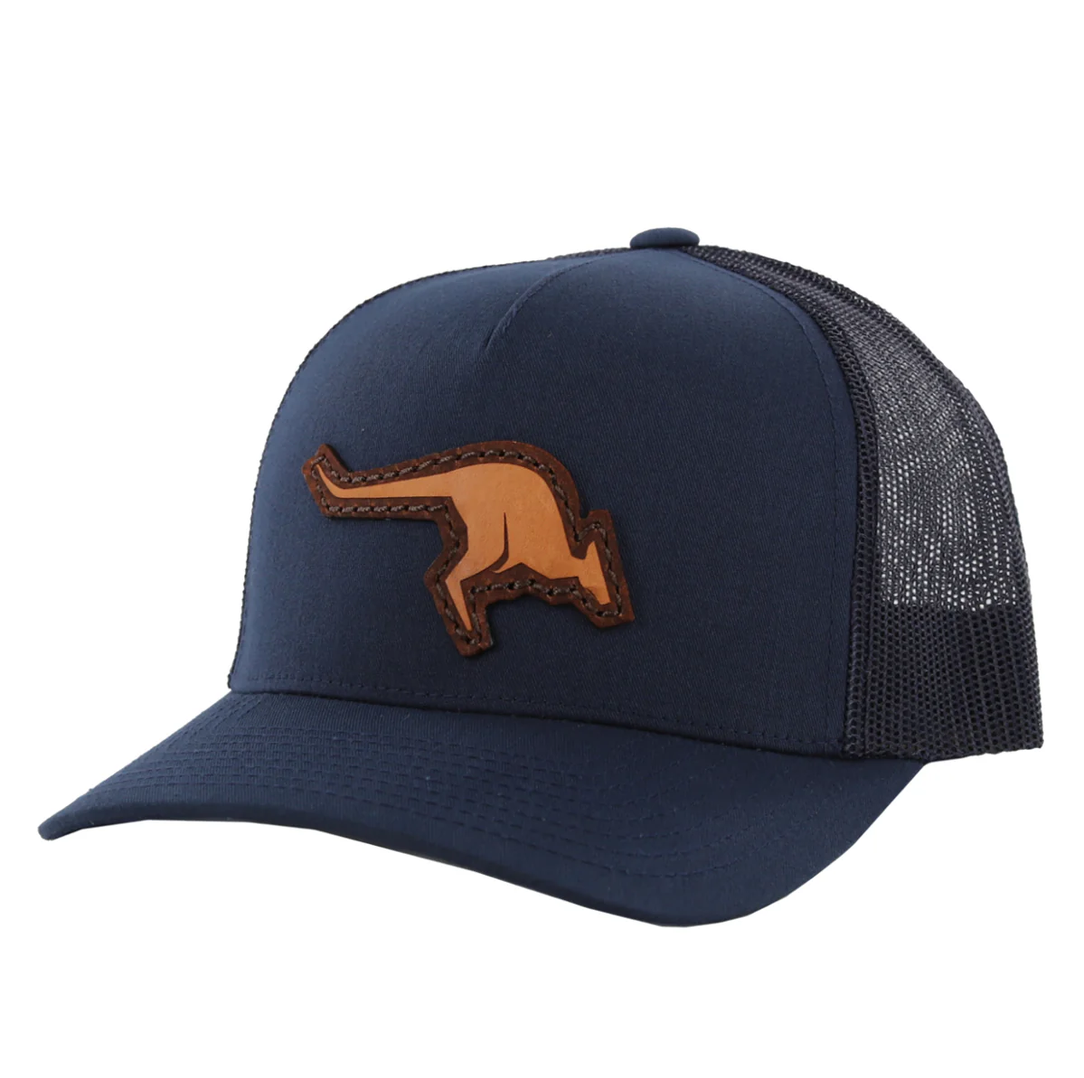 Kangaroo Leather Patch Hat - Image 4