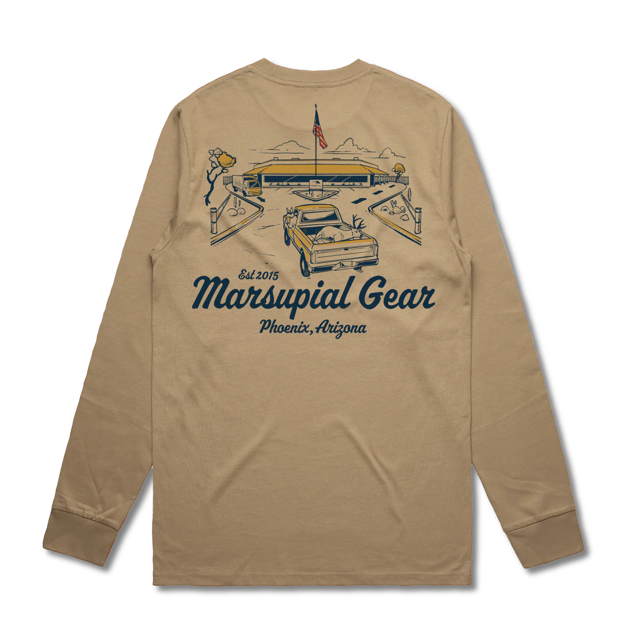 Buck In A Truck Long Sleeve - Image 2